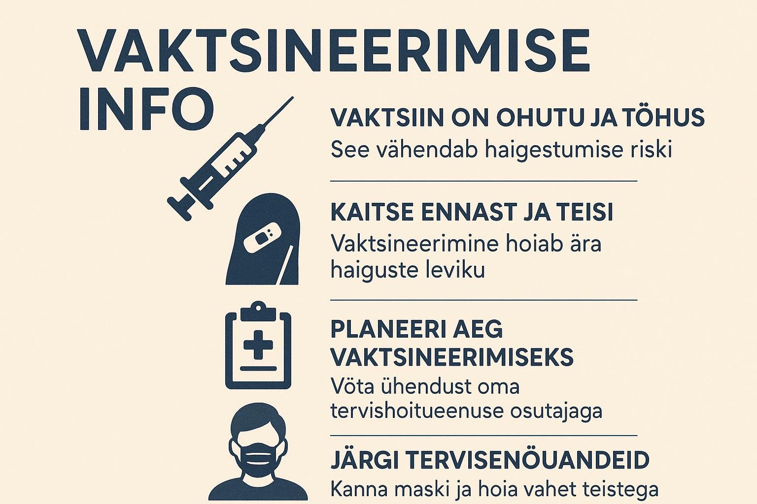 Vaktsineerimise tähtsus